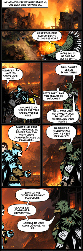 Read #5: DRONE HEROES - Le Mystere De Vilamos  1 Page 3 in French