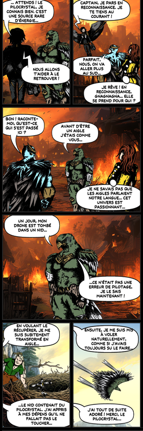 Read #5: DRONE HEROES - Le Mystere De Vilamos  1 Page 4 in French