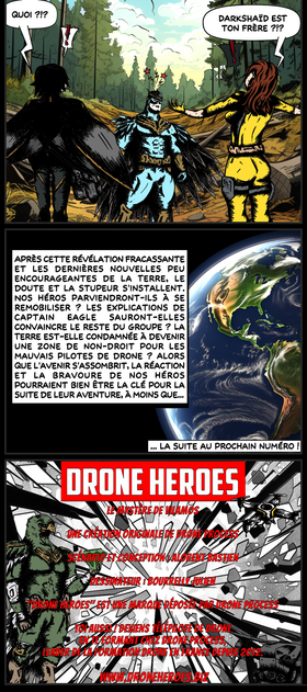 Read #5: DRONE HEROES - Le Mystere De Vilamos  1 Page 8 in French