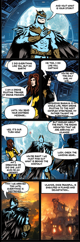 Read #5: DRONE HEROES - The Mystery of Vilamos - english version  1 Page 2 in English