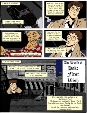 Read The World of Hek: First Wish  1 Page 3 in English
