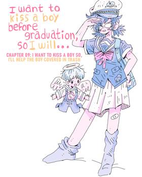 Read I Want To Kiss a Boy Before Graduation, So I Will...  9 Page 1 in English