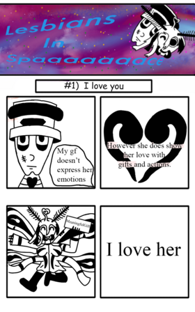 Read Lesbains In Space  1 Page 1 in English