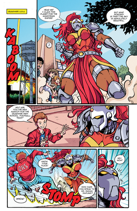 Read Tomorrow Girl Vs. Kamen America  1 Page 7 in English