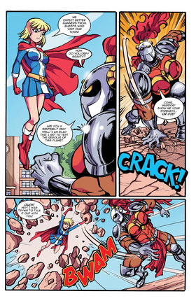 Read Tomorrow Girl Vs. Kamen America  1 Page 8 in English
