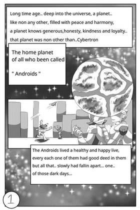 Read TransForms Androids V1. Angel Of His Primes  1 Page 2 in English