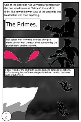 Read TransForms Androids V1. Angel Of His Primes  1 Page 3 in English