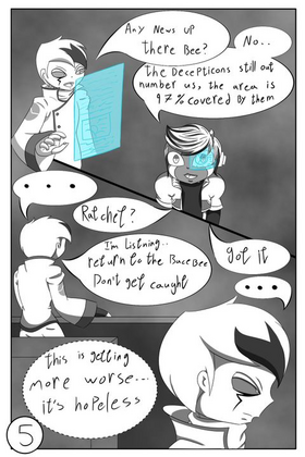 Read TransForms Androids V1. Angel Of His Primes  1 Page 6 in English