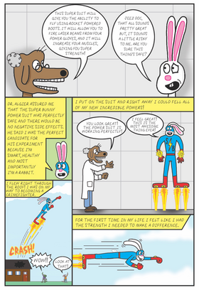 Read The Adventures Of: Super Bunny  1 Page 4 in English