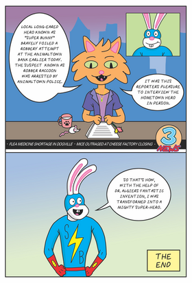Read The Adventures Of: Super Bunny  1 Page 6 in English