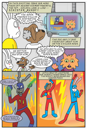 Read The Adventures Of: Super Bunny  3 Page 3 in English