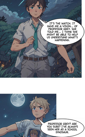 Read Eternal Echoes: High School of the Supernatural  3 Page 9 in English