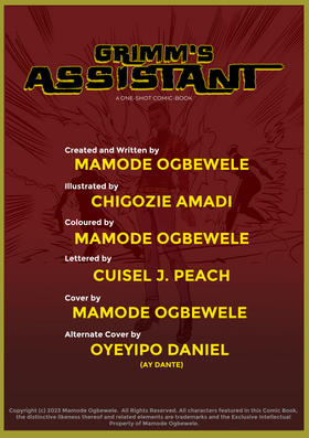 Read Grimm's Assistant: One Shot Comic  1 Page 4 in English