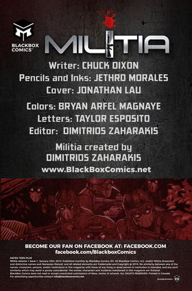 Read MILITIA  1 Page 2 in English