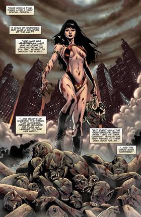 Read Vengeance of Vampirella  1 Page 10 in English