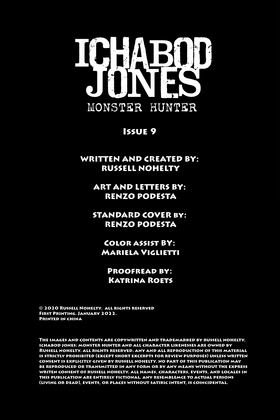 Read Ichabod Jones: Monster Hunter  9 Page 2 in English