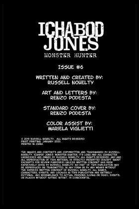 Read Ichabod Jones: Monster Hunter  6 Page 2 in English