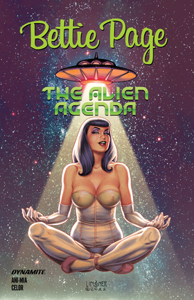 Read Bettie Page: Alien Agenda  1 Page 1 in English