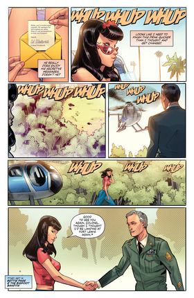 Read Bettie Page: Alien Agenda  1 Page 9 in English