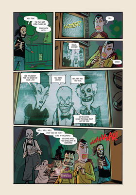 Read Monster Forge Halloween Special: gHosts #1   1 Page 6 in English
