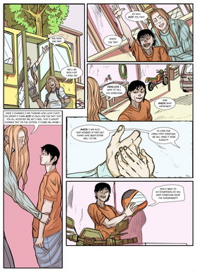 Read ENTRHUMANOS  3 Page 2 in English