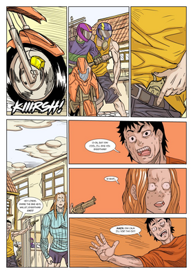 Read ENTRHUMANOS  3 Page 3 in English