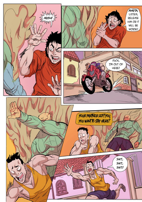 Read ENTRHUMANOS  3 Page 7 in English
