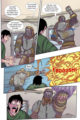 Read ENTRHUMANOS  4 Page 5 in English