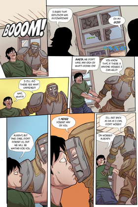 Read ENTRHUMANOS  4 Page 6 in English