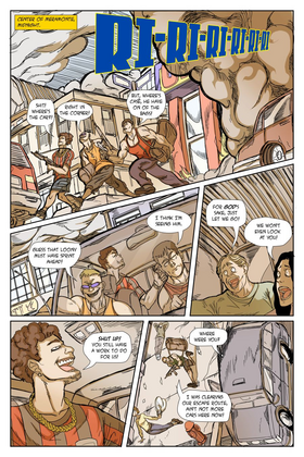 Read ENTRHUMANOS  5 Page 1 in English