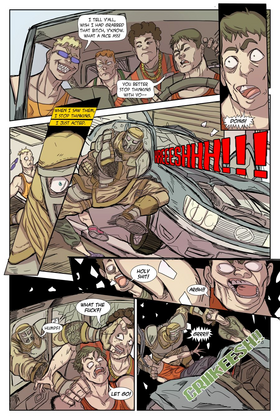 Read ENTRHUMANOS  5 Page 3 in English