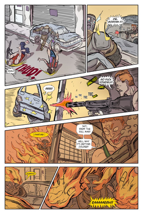 Read ENTRHUMANOS  5 Page 4 in English