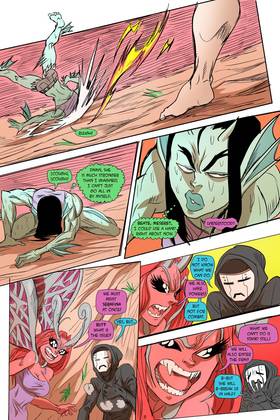 Read ENTRHUMANOS  7 Page 5 in English