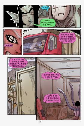 Read ENTRHUMANOS  9 Page 3 in English