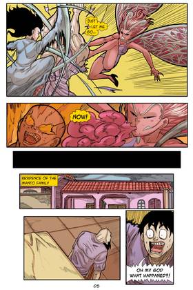 Read ENTRHUMANOS  10 Page 5 in English