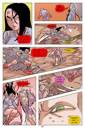 Read ENTRHUMANOS  10 Page 4 in English