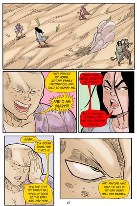 Read ENTRHUMANOS  10 Page 1 in English