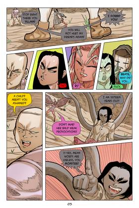 Read ENTRHUMANOS  10 Page 3 in English
