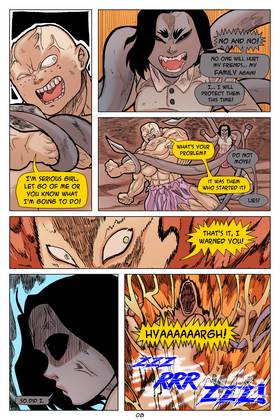 Read ENTRHUMANOS  11 Page 2 in English