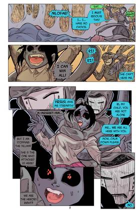 Read ENTRHUMANOS  11 Page 5 in English