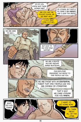 Read ENTRHUMANOS  11 Page 9 in English