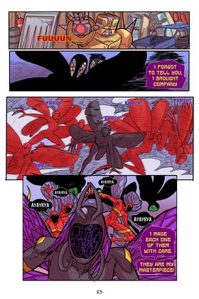 Read ENTRHUMANOS  12 Page 8 in English