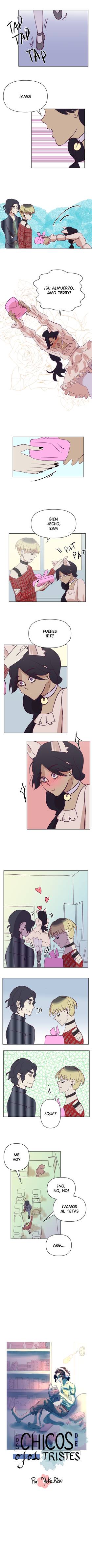 Read Los Chicos de los Ojos Tristes  7 Page 2 in Spanish