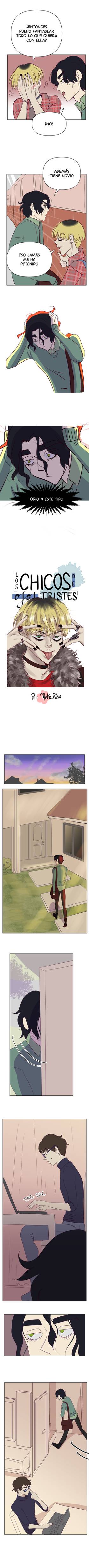 Read Los Chicos de los Ojos Tristes  4 Page 2 in Spanish