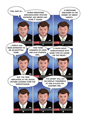 Read Death Heart #1 Battle at the Museum  1 Page 3 in English