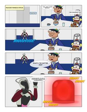 Read Power Rangers Rail Squad  5 Page 2 in English