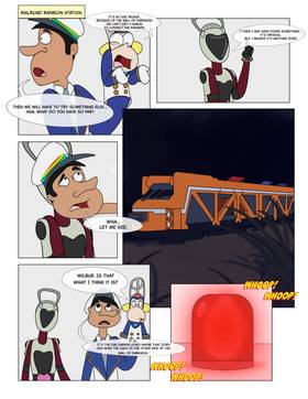 Read Power Rangers Rail Squad  5 Page 9 in English