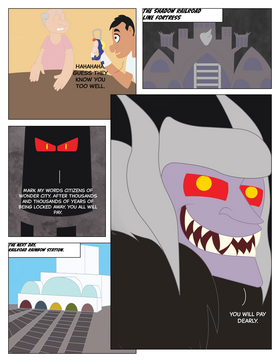 Read Power Rangers Rail Squad  1 Page 8 in English