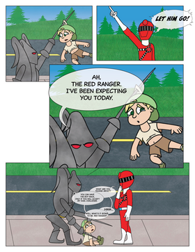 Read Power Rangers Rail Squad  2 Page 8 in English