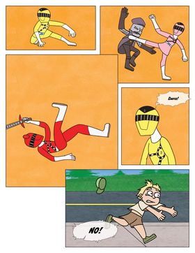 Read Power Rangers Rail Squad  2 Page 10 in English